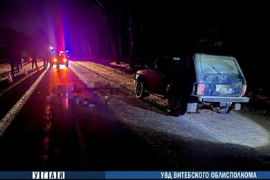 Последствия аварии в Витебском районе, 24 марта 2024 года. Фото: ГАИ