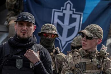 Командир РДК Денис Капустин (White Rex). Фото: Reuters