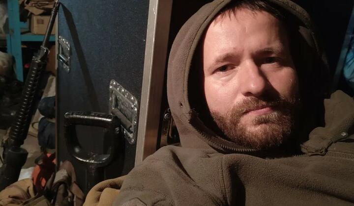 Александр Клочко с позывным Кусь на войне в Украине. Фото из соцсетей калиновца