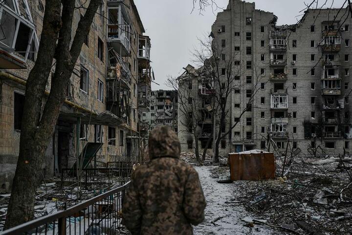 Российская авиация и артиллерия ровняют город с землей. Авдеевка, Украина, 11 декабря 2023 года. Фото: instagram/libkos