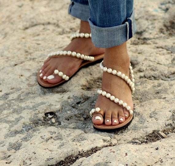 Bridal sandals