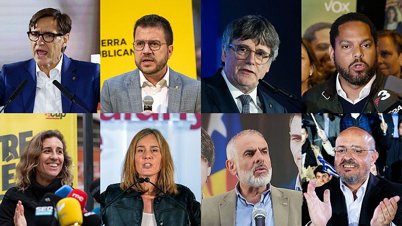 La posible renuncia de Sánchez marca el arranque de la campaña catalana con duros mensajes entre los candidatos