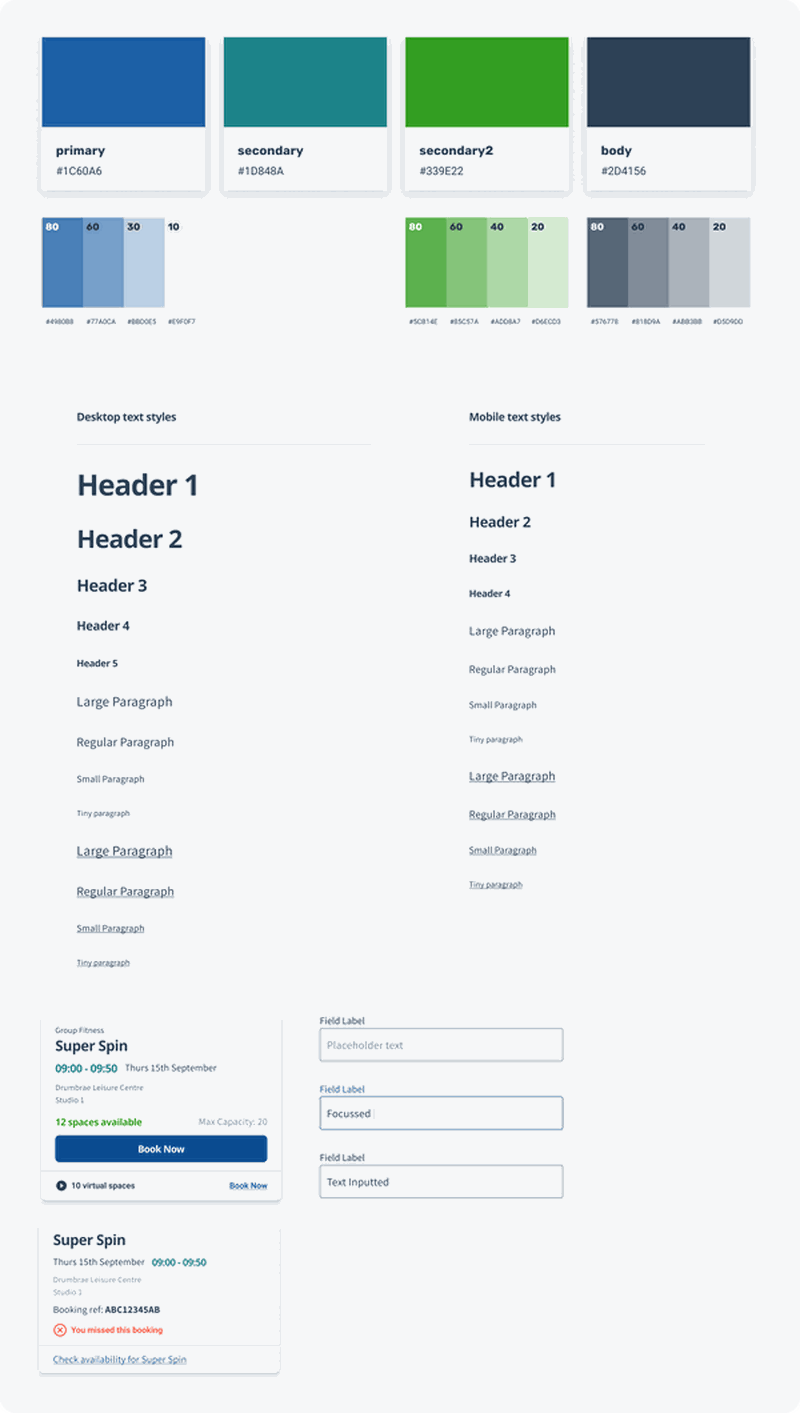 Gladstone design system