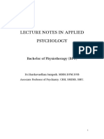 BPT Notes Applied Psychology