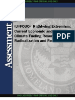 DHS: Rightwing Extremism Report