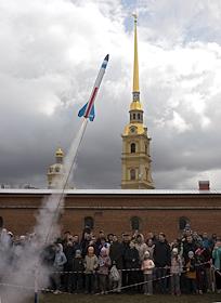 День космонавтики в Петропавловской крепости