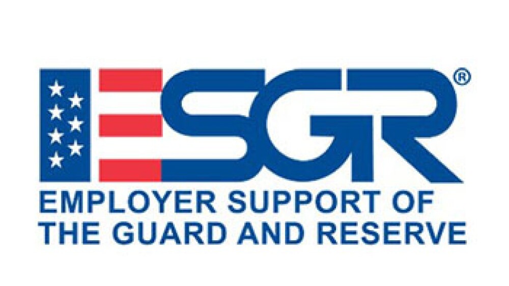 Employer support of the guard and reserve logo