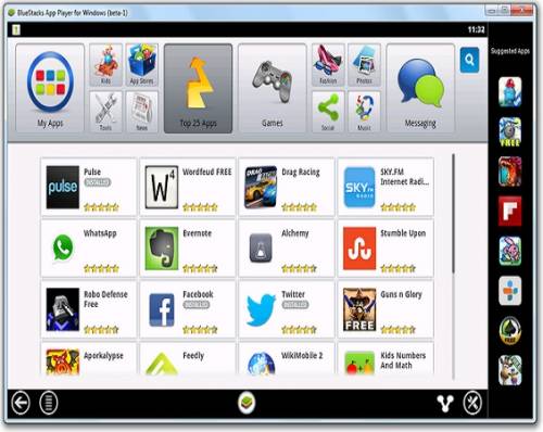 BlueStacks App Player 0.7.15