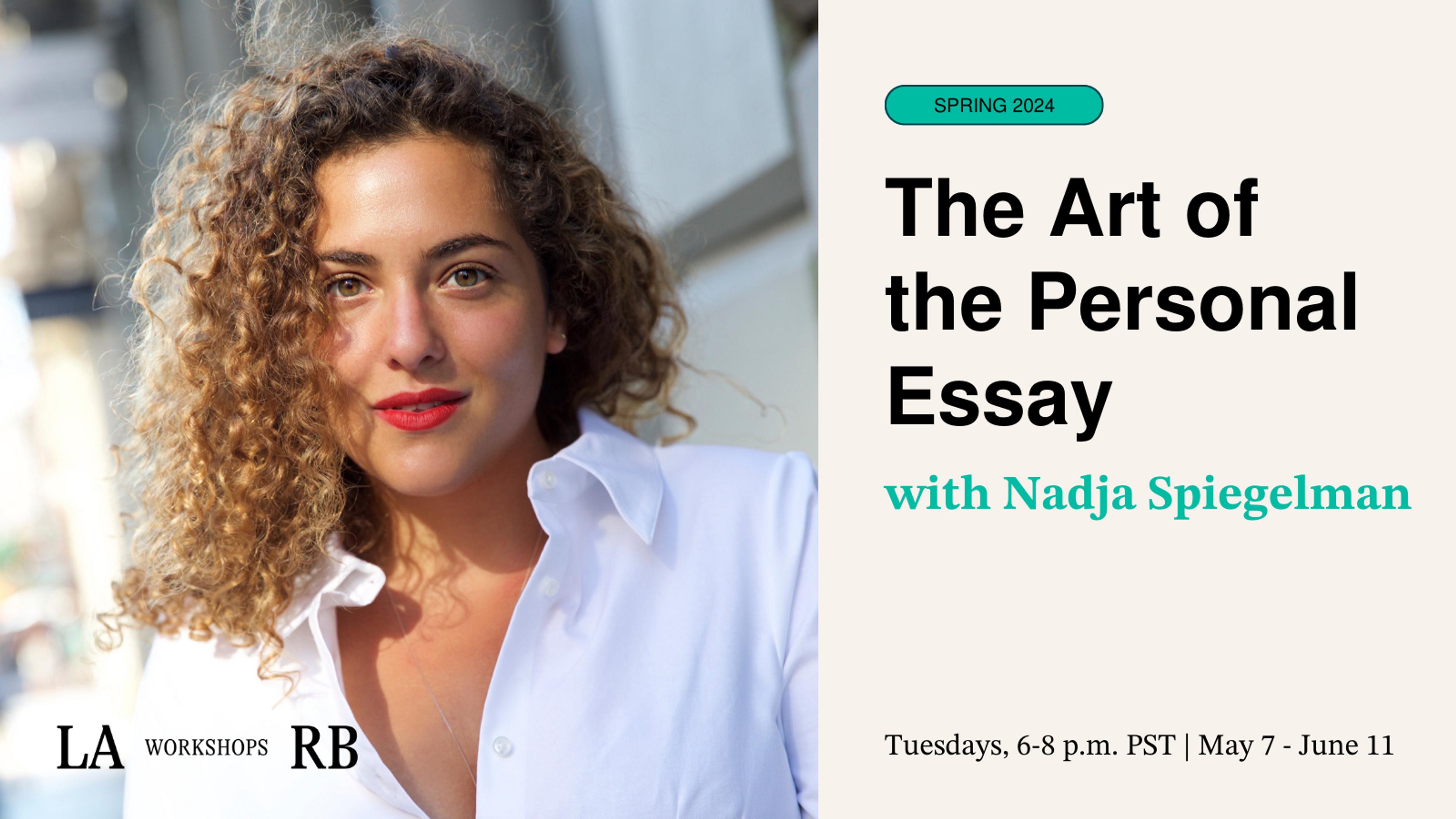 The Art of the Personal Essay