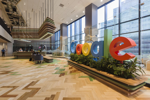 Google's Asia Pacific Office in Singapore.
