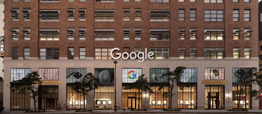 Google's North America Office in New York, United States.
