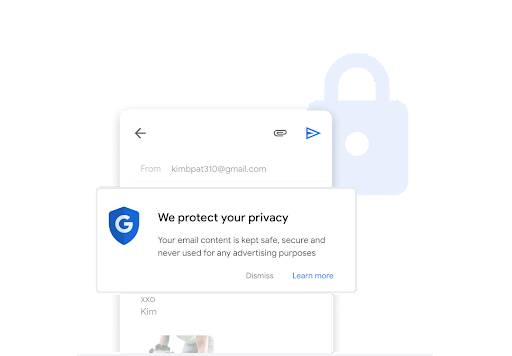 Správa prekrytá upozornením na ochranu súkromia