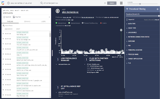 Chronicle cloud threat detection