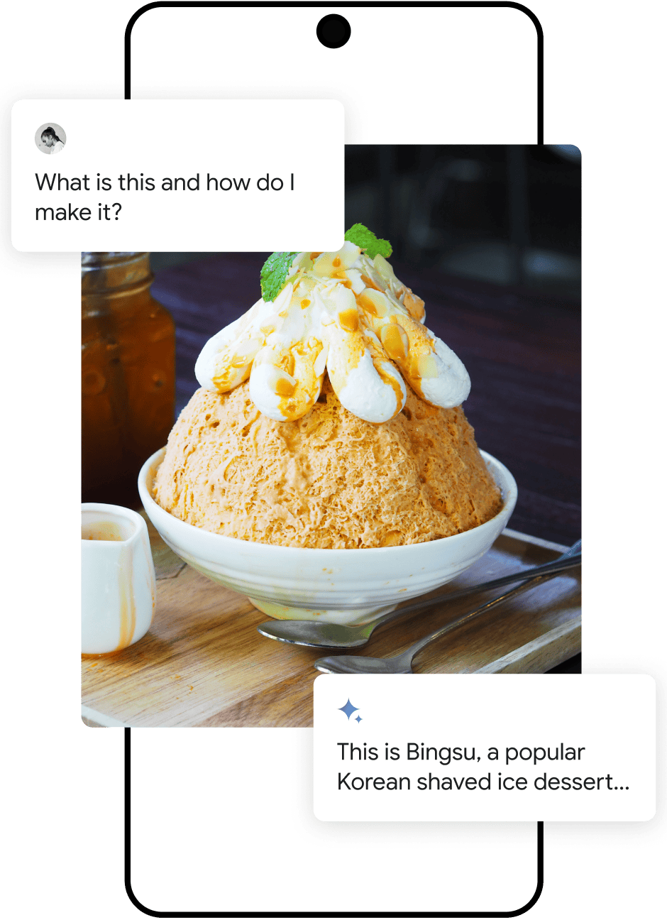 Bingsu, popular Korean shaved ice desert