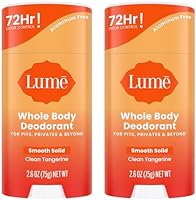 Lume Whole Body Deodorant - Smooth Solid Stick - 72 Hour Odor Control - Aluminum Free, Baking Soda Free and Skin Safe -...