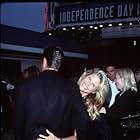 Christie Brinkley and Peter Cook at an event for Independence Day (1996)