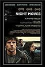 Jesse Eisenberg, Dakota Fanning, and Peter Sarsgaard in Night Moves (2013)