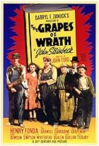 Henry Fonda, John Carradine, Jane Darwell, Dorris Bowdon, Frank Darien, and Russell Simpson in The Grapes of Wrath (1940)