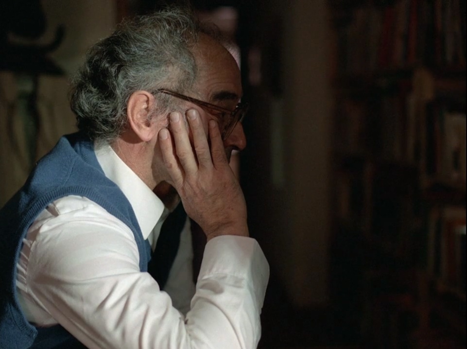 Jean-Luc Godard in JLG/JLG: Self-Portrait in December (1994)
