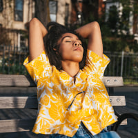 Woman relaxing 