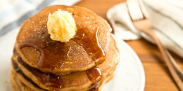 Gingerbread pancakes