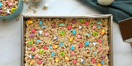 Lucky Charms Rice Krispie Treats