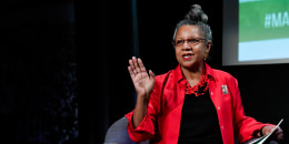 Journalist A'Lelia Bundles in Washington, DC.  on July 13, 2018.  