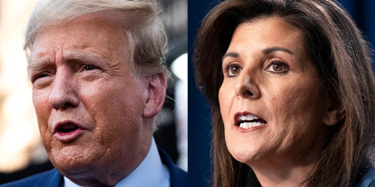 Donald Trump; Nikki Haley.