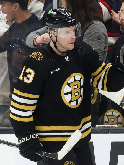 Charlie Coyle had career season for Boston Bruins