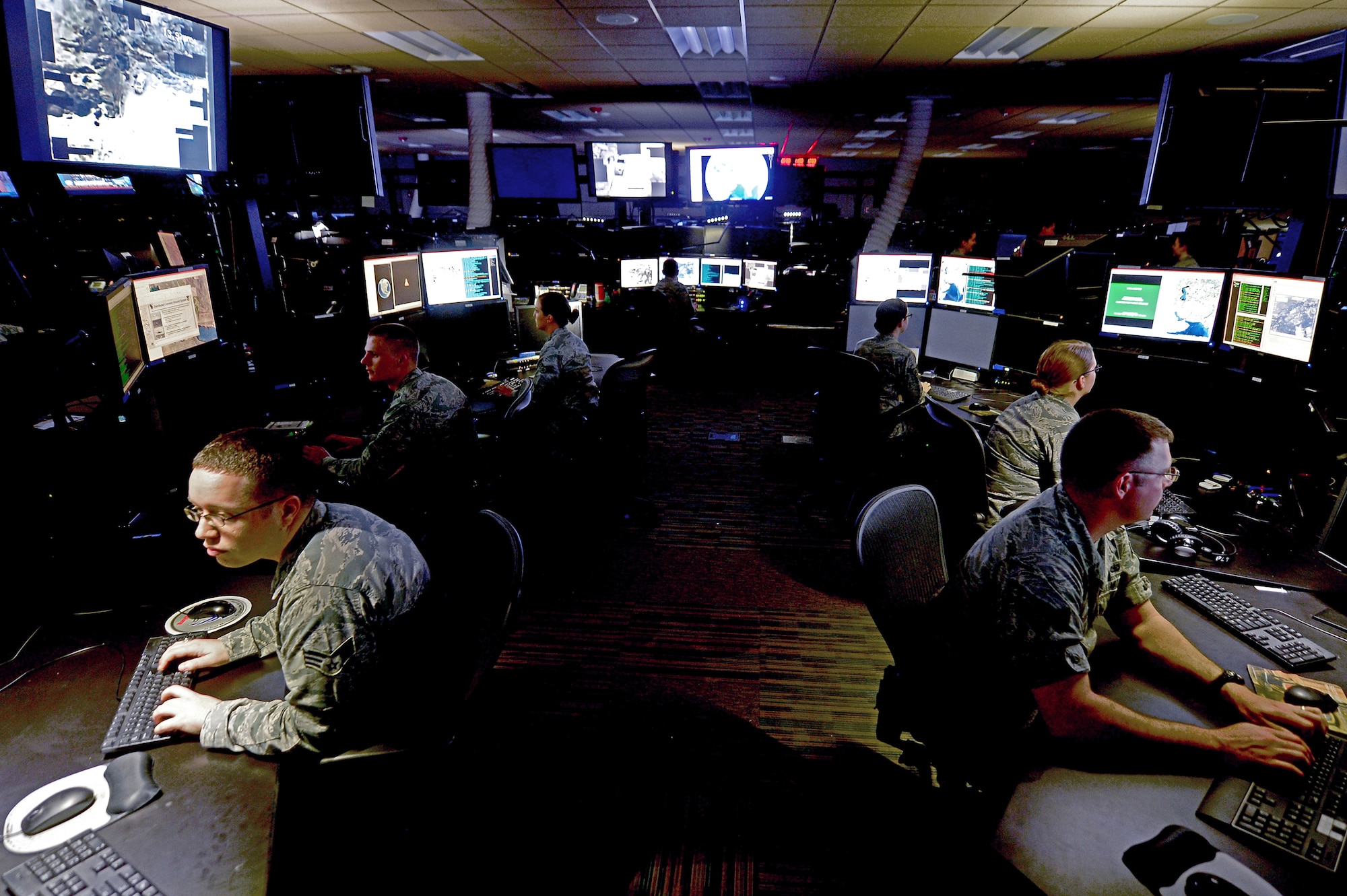 The Air Force Distributed Common Ground System (AF DCGS), also referred to as the AN/GSQ-272 SENTINEL weapon system, is the Air Force’s primary intelligence, surveillance and reconnaissance (ISR) collection, processing, exploitation, analysis and dissemination (CPAD) system. 
(U.S. Air Force photo)