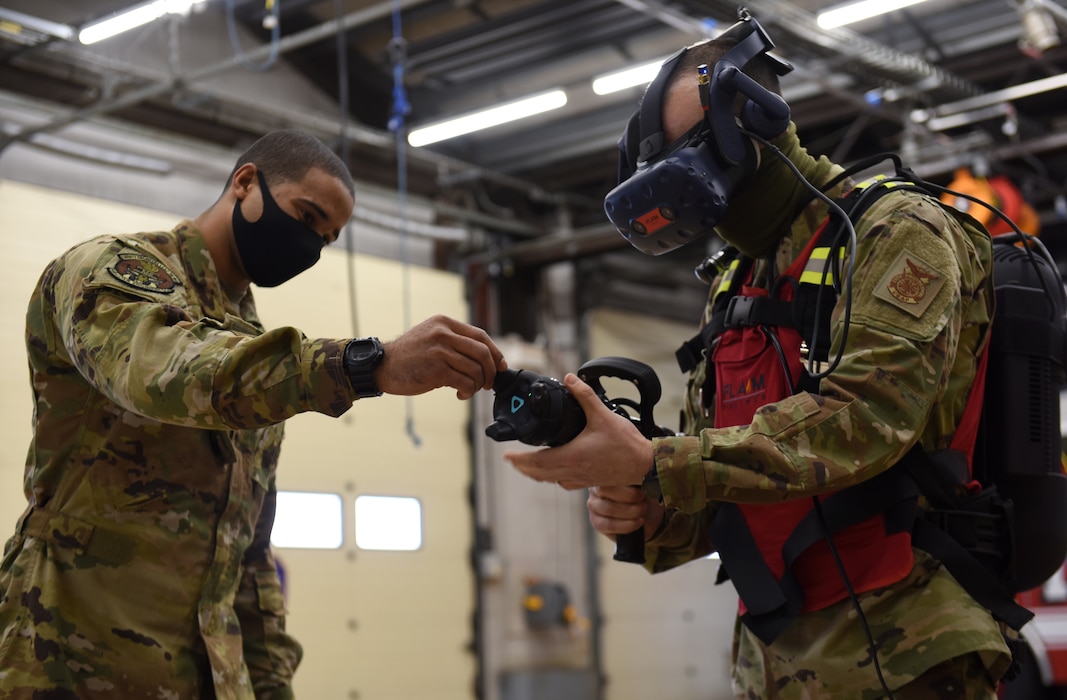 48th CES enhance mission readiness through virtual reality