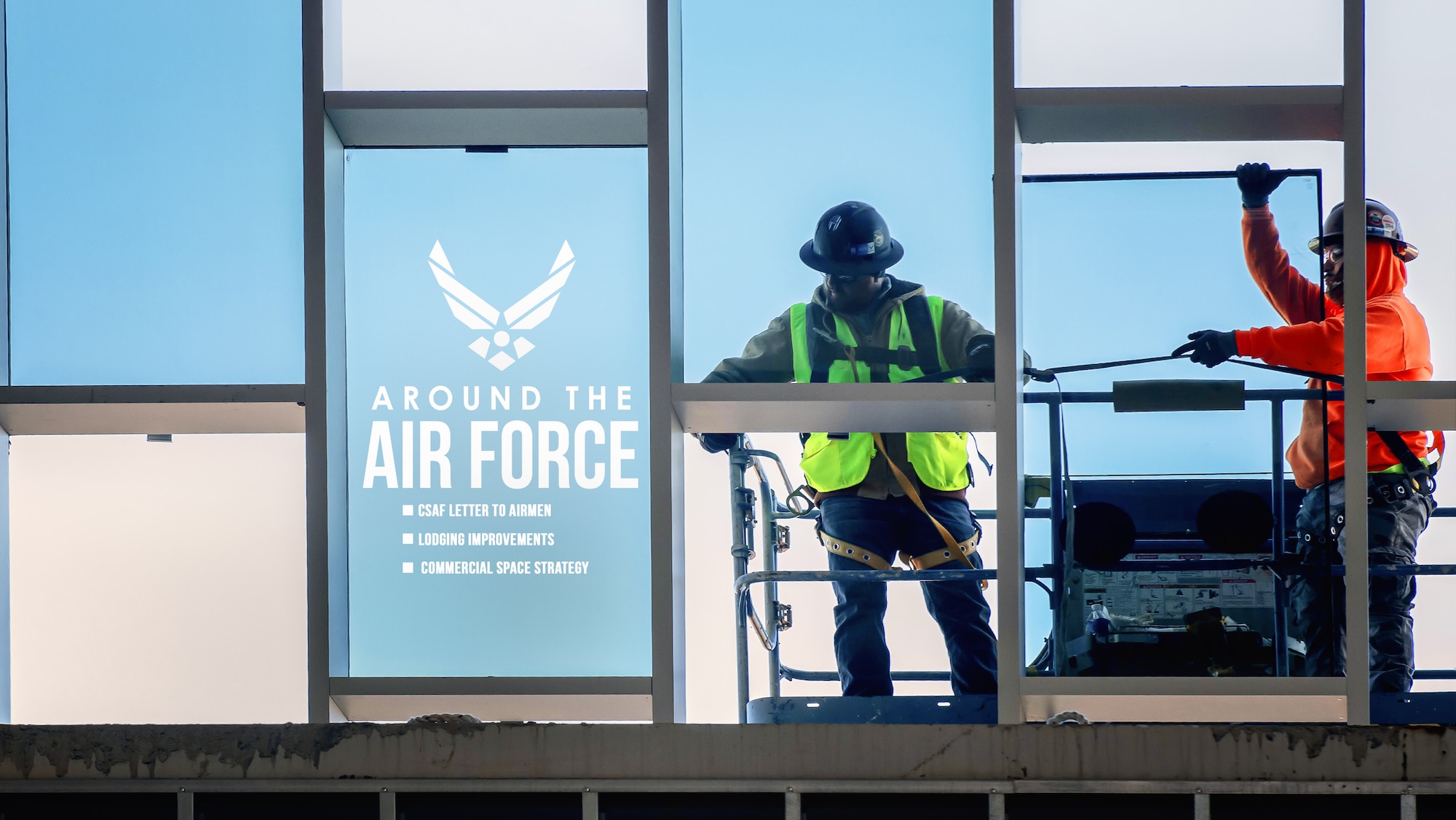   Around the Air Force: CSAF Letter to Airmen, Lodging Improvements, Commercial Space Strategy