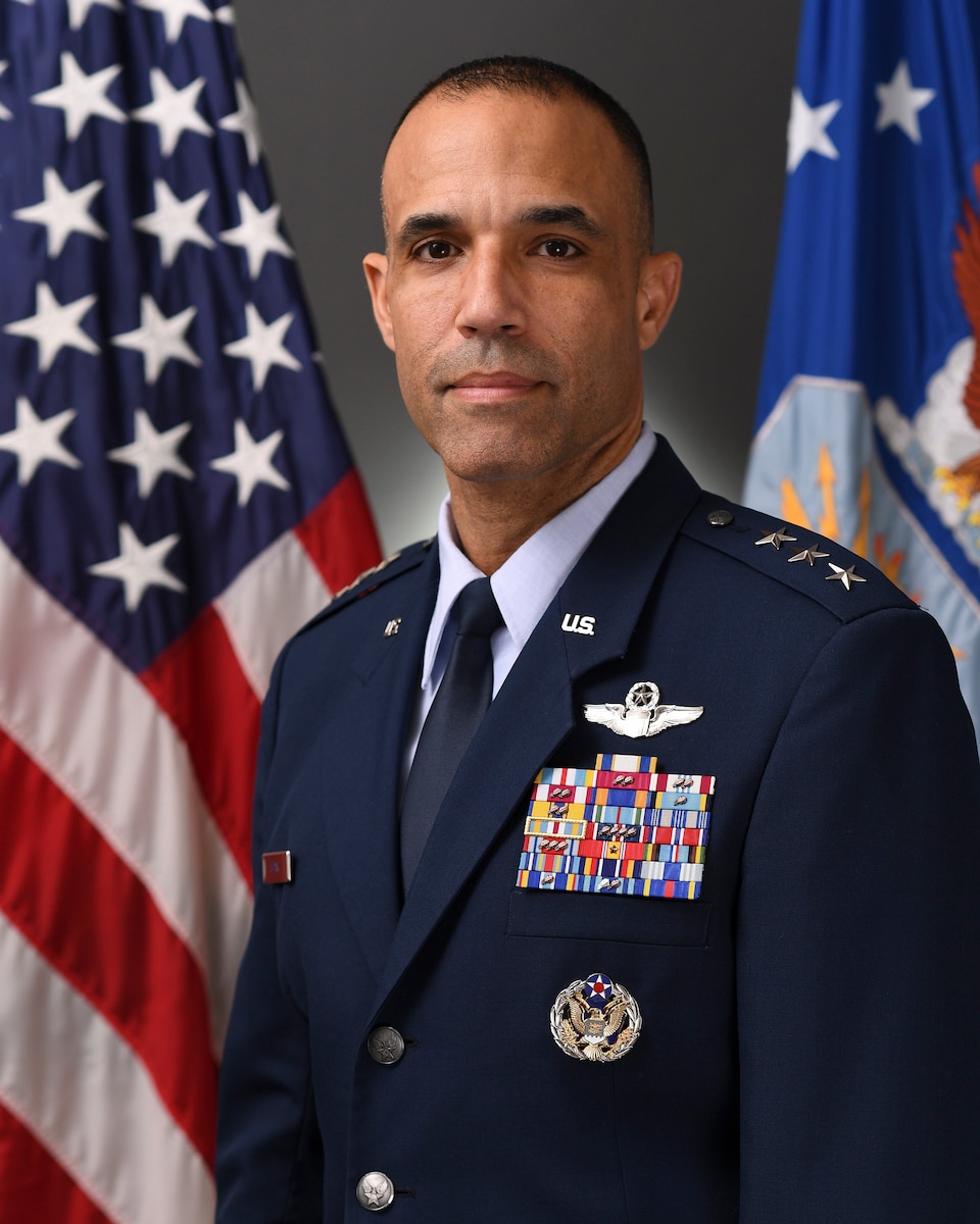 Lt Gen Adrian Spain GO Bio (U.S. Air Force photo by SSgt Stuart Bright)