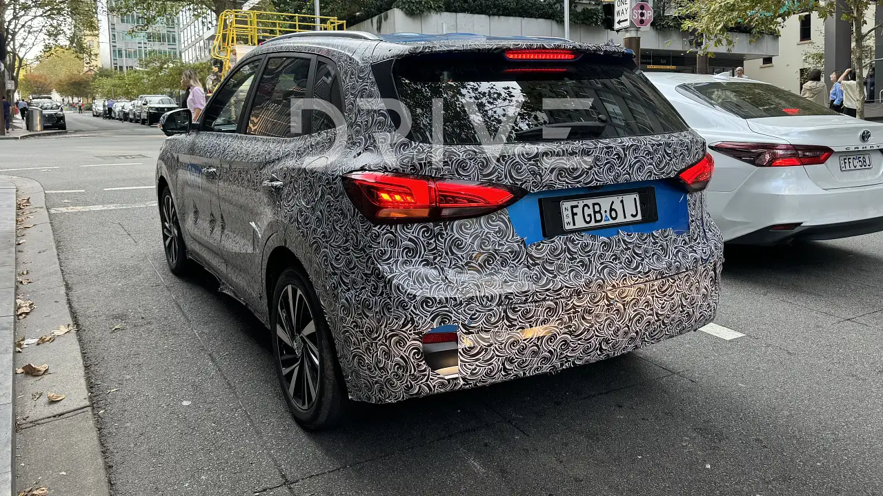 New 2025 MG ZS caught on camera in Australia – and it’s a hybrid