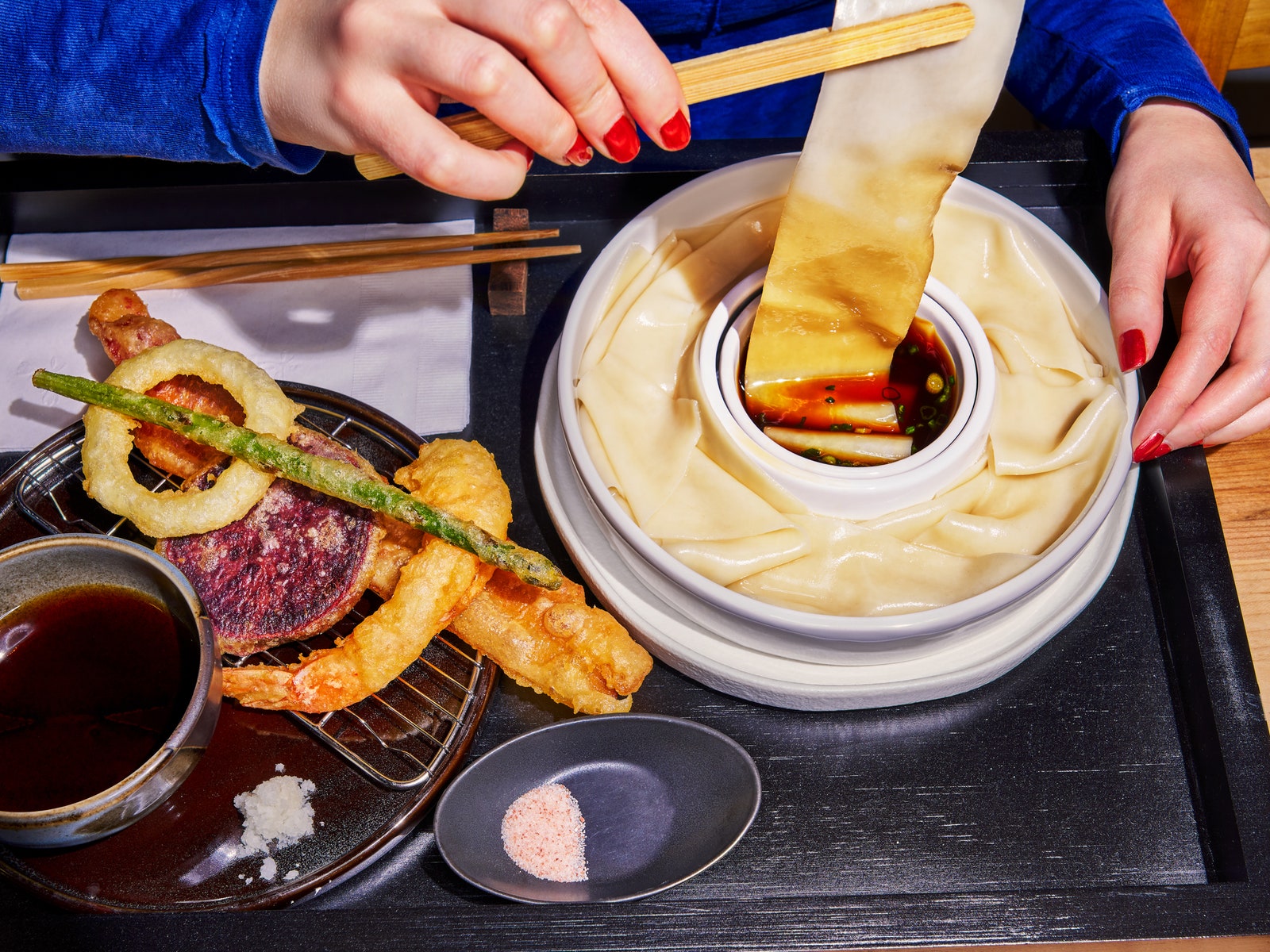 Hyper-Telegenic Noodles, at Okiboru House of Udon