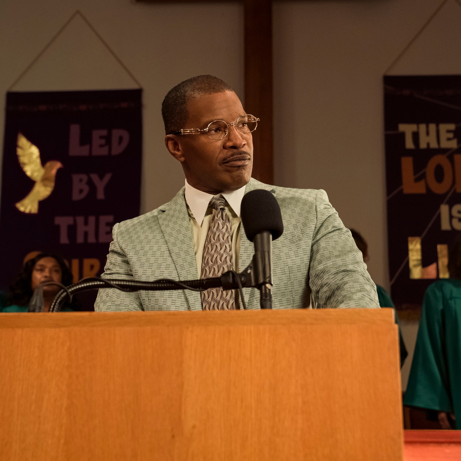 Behind Jamie Foxx’s Brilliant, Wild Performance in The Burial