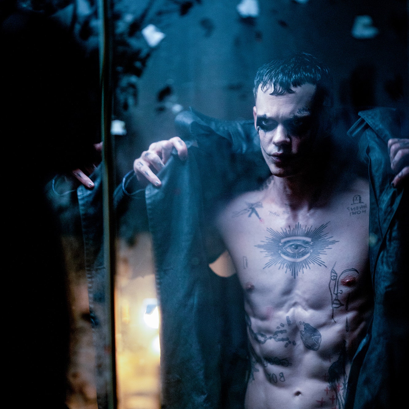 First Look: The Crow Flies Again With Bill Skarsgård and FKA Twigs