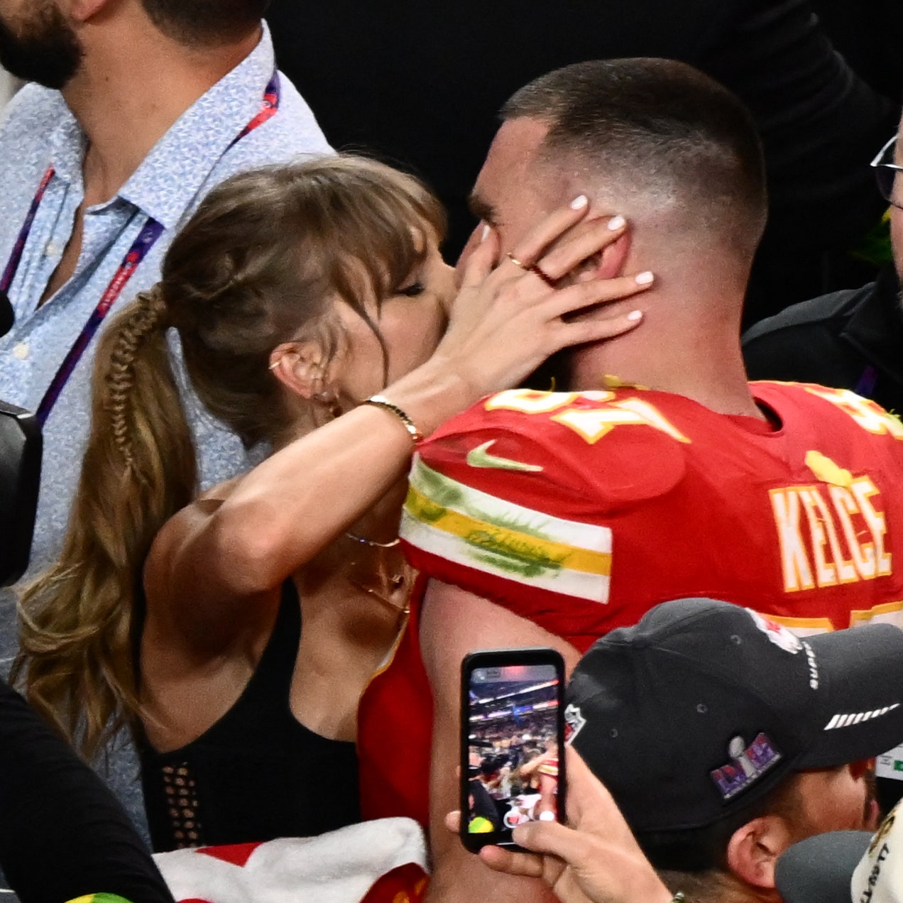 Taylor Swift Shares Travis Kelce Kiss Video