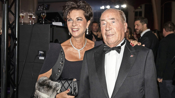 Erwin Mueller mit Ehefrau Anita
