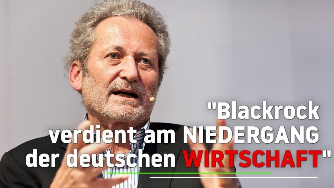 "Blackrock kontrolliert die globale Wirtschaft" – Dr. Werner Rügemer im Interview