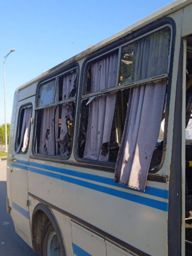 Дрон ВСУ атаковал автобус с пассажирами в Черноземье: есть раненый