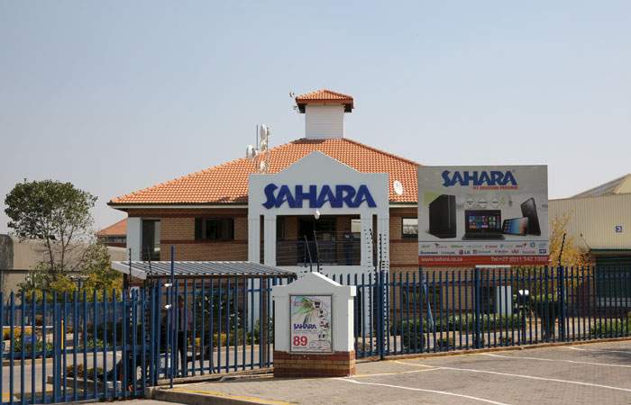 The Johannesburg HQ of Sahara Computers, owned by the Gupta family