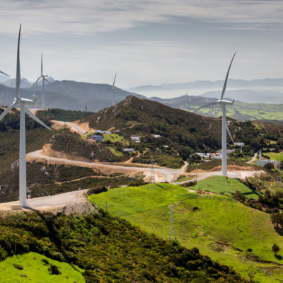 wind turbines