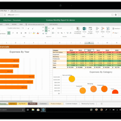 Modern Comments and Collab in Excel