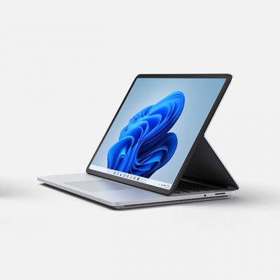 Three Surface laptops