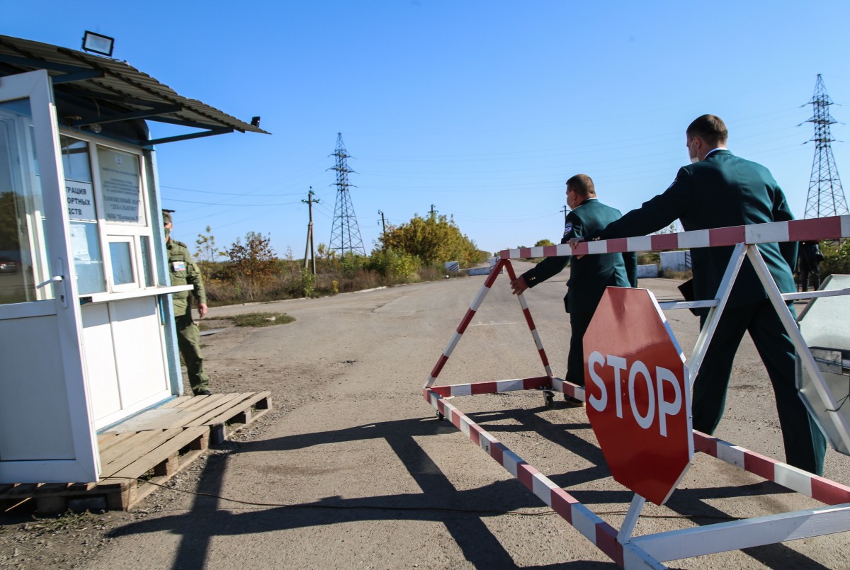 1 октяюря 2021 года между самопровозглашенными ЛНР и ДНР убрали пограничные посты. Фото: РИА Новости