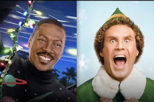 A side by side of Eddie Murphy and Will Farrell
