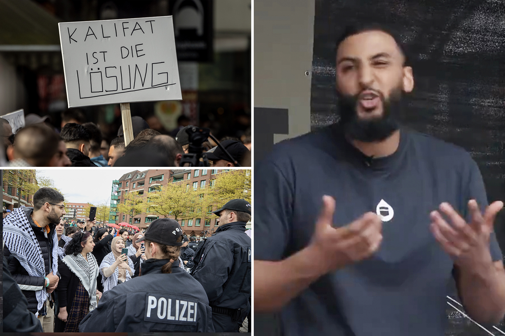 Protesters call for Islamic state in Germany: 'Caliphate is the solution'