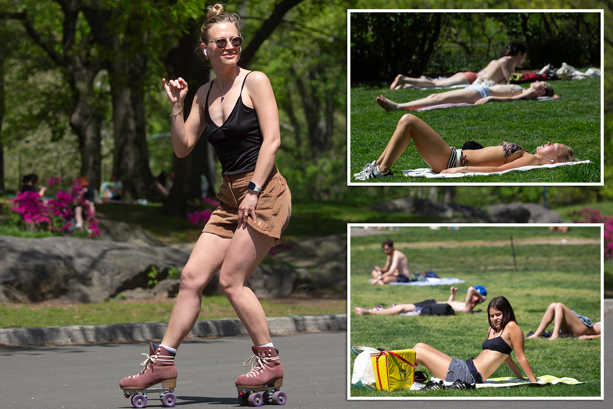 New Yorkers get early taste of summer as temps soar above 80 degrees