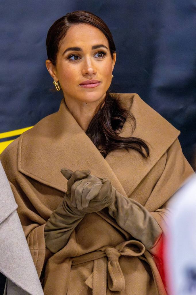 Meghan Markle attends the final day of the One Year to Go Event before the Invictus Games Vancouver Whistler 2025 at the Vancouver Curling Club.